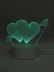 Лимонный светильник-ночник 3D, светодиодный, с пультом, цветной, RGB