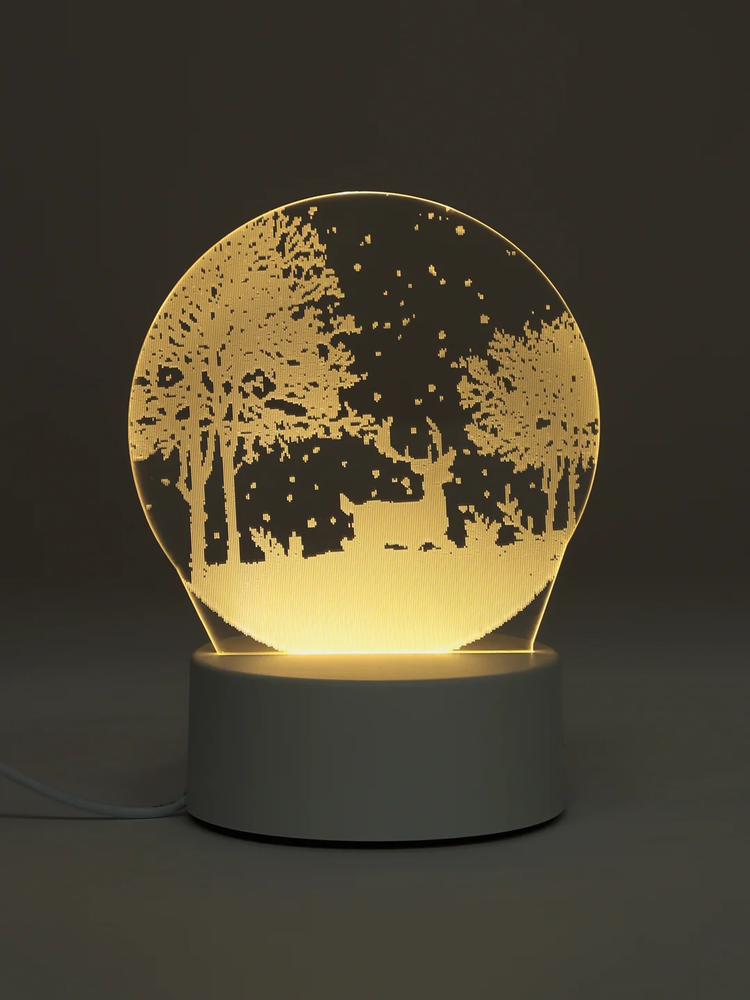 Лайм светильник ночник 3D светодиодный LED, подарок