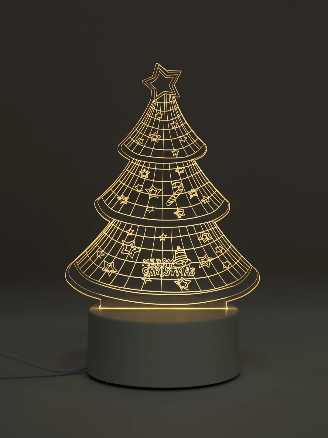 Лавандовый светильник ночник 3D светодиодный LED, подарок