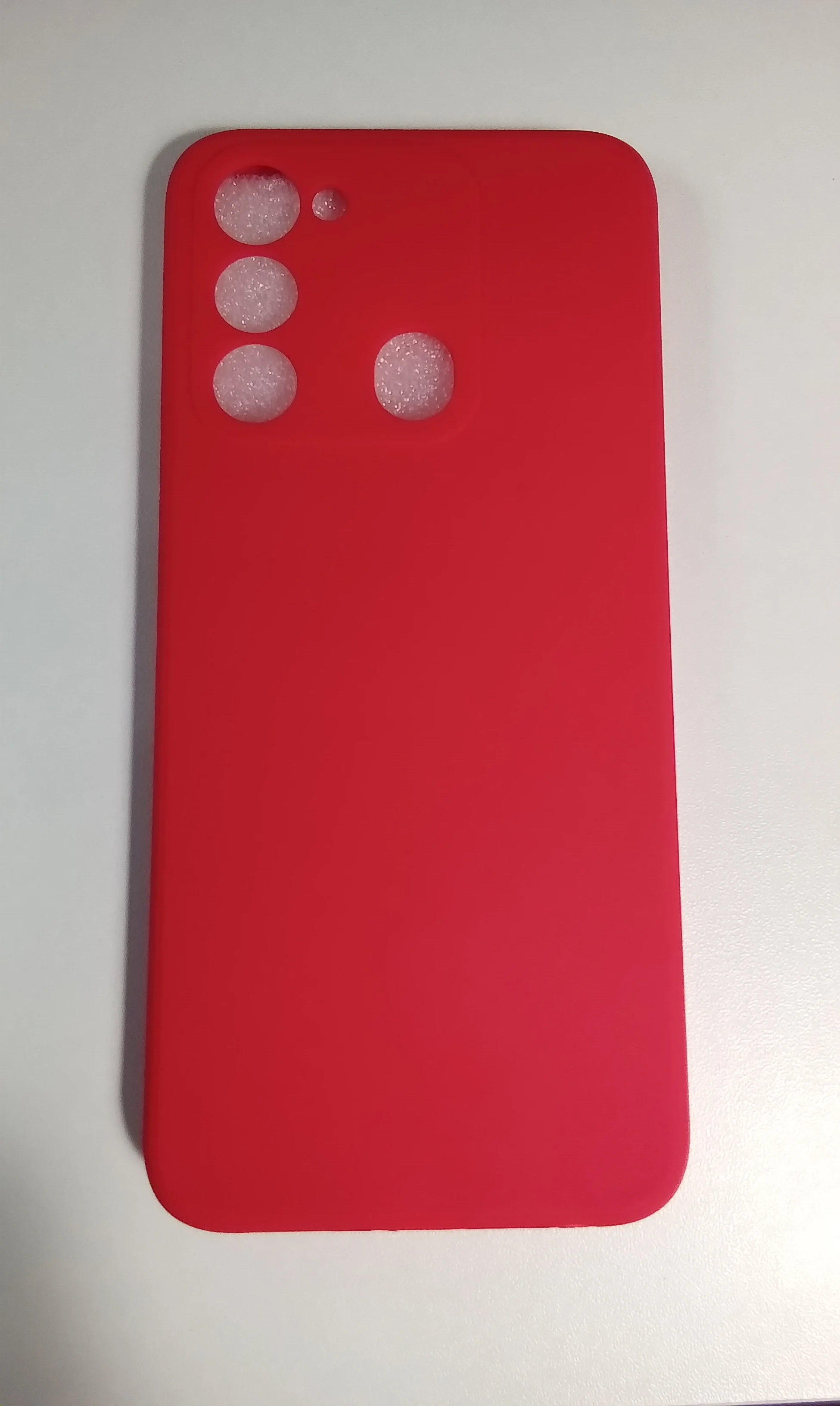 Красный чехол для Tecno Spark 8C, TECNO SPARK GO 2022 с защитой камеры