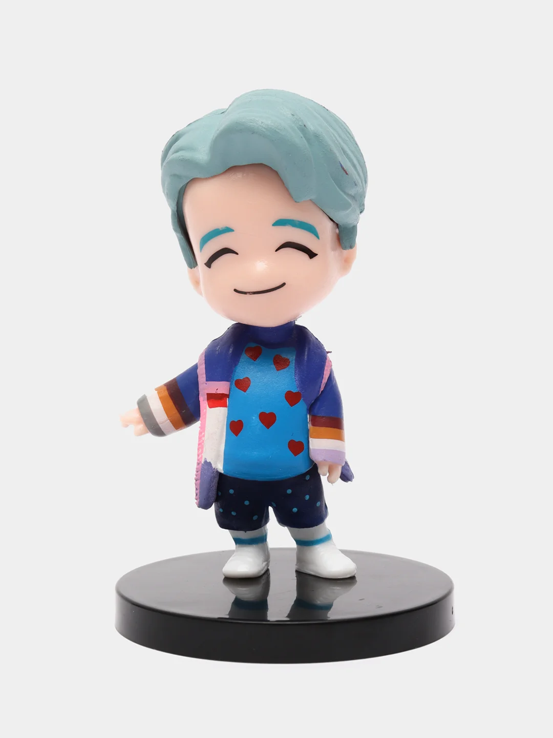 Синий фигурки группы BTS, 6,5 см, 7 видов