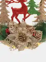 Золотой новогоднее украшение