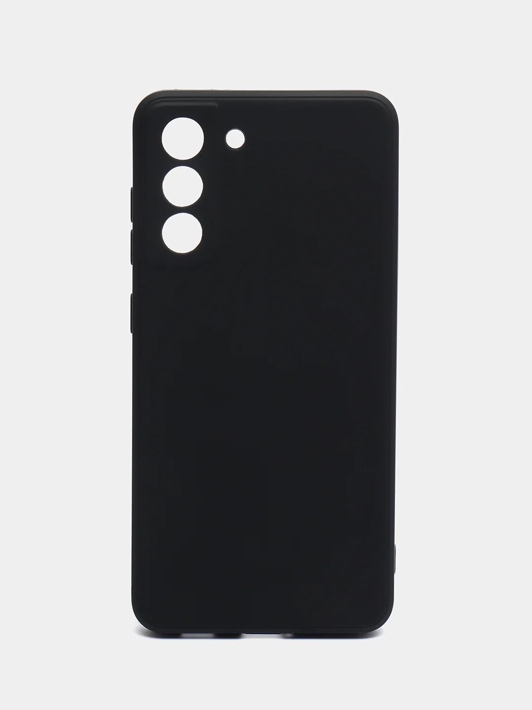 Черный чехол для Samsung Galaxy S21 FE, S21FE (Самсунг Галакси С21 ФЕ, С21ФЕ), прозрачный