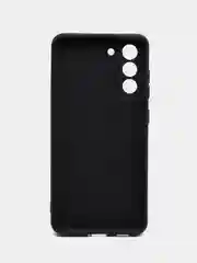 Черный чехол для Samsung Galaxy S21 FE, S21FE (Самсунг Галакси С21 ФЕ, С21ФЕ), прозрачный