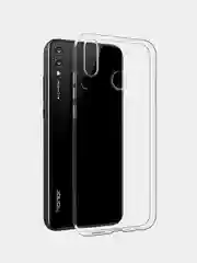 Прозрачный силиконовый чехол для Huawei Honor 8X (Хонор 8X), прозрачный