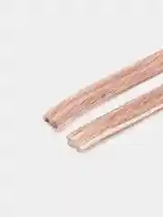 Кабель акустический CCA 2*2.5 прозрачный (ал+медь)   5метров