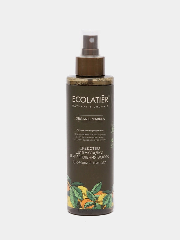 Ecolatier Green Cредство для укладки и укрепления волос ЗДОРОВЬЕ & КРАСОТА 200 мл