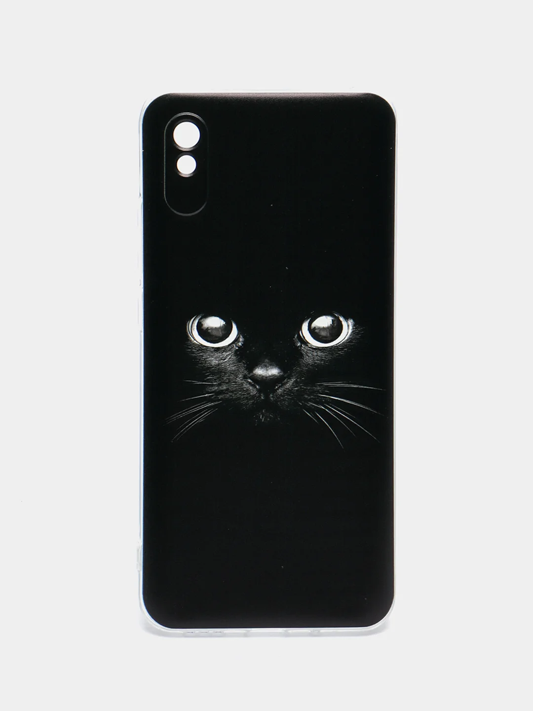Шоколадный силиконовый чехол на Xiaomi Redmi 9A / Сяоми Редми 9А прозрачный с рисунком, защита камеры