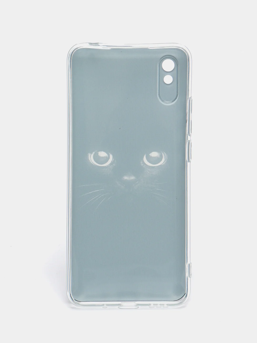 Шоколадный силиконовый чехол на Xiaomi Redmi 9A / Сяоми Редми 9А прозрачный с рисунком, защита камеры