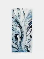 Сиреневый силиконовый чехол на Xiaomi Redmi 9A / Сяоми Редми 9А прозрачный с рисунком, защита камеры