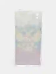 Синий силиконовый чехол на Xiaomi Redmi 9A / Сяоми Редми 9А прозрачный с рисунком, защита камеры