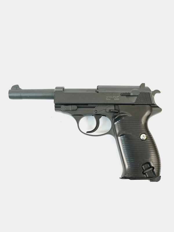 Страйкбольный пневматический пистолет Stalker SA38 Spring (Walther P38) Вальтер 6 мм