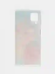Конфетный чехол на Samsung Galaxy A12/M12 / Самсунг А12/М12 прозрачный, с рисунком, защита камеры