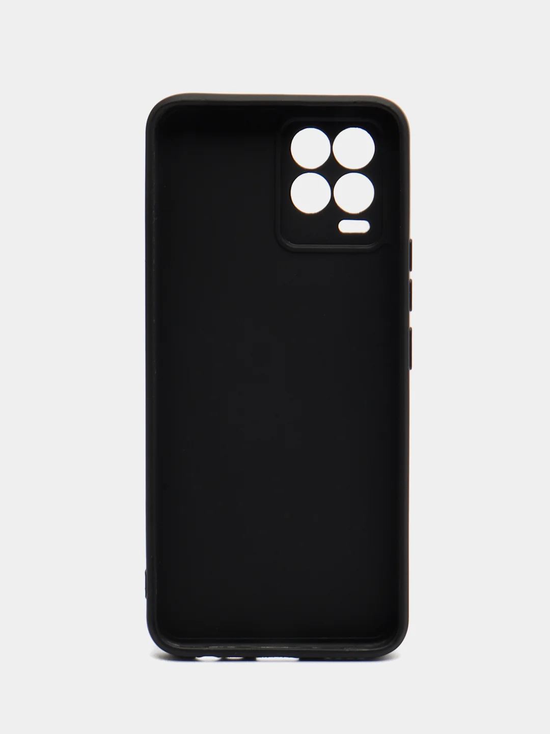 Черный чехол для Realme 8 4G, 8 Pro (Реалми 8, 8 Про), прозрачный
