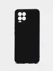 Черный чехол для Realme 8 4G, 8 Pro (Реалми 8, 8 Про), прозрачный