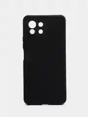 Черный силиконовый чехол для Xiaomi Mi 11 Lite, Mi 11 Lite 5G NE (Сяоми Ми 11 Лайт), прозрачный