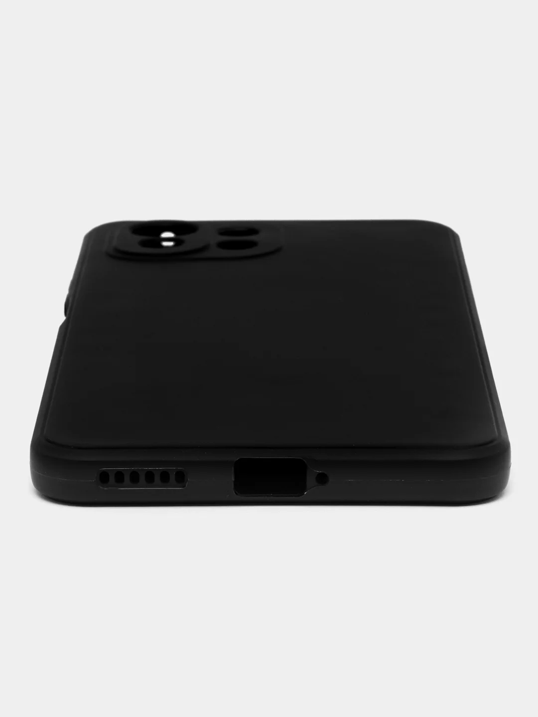 Черный силиконовый чехол для Xiaomi Mi 11 Lite, Mi 11 Lite 5G NE (Сяоми Ми 11 Лайт), прозрачный
