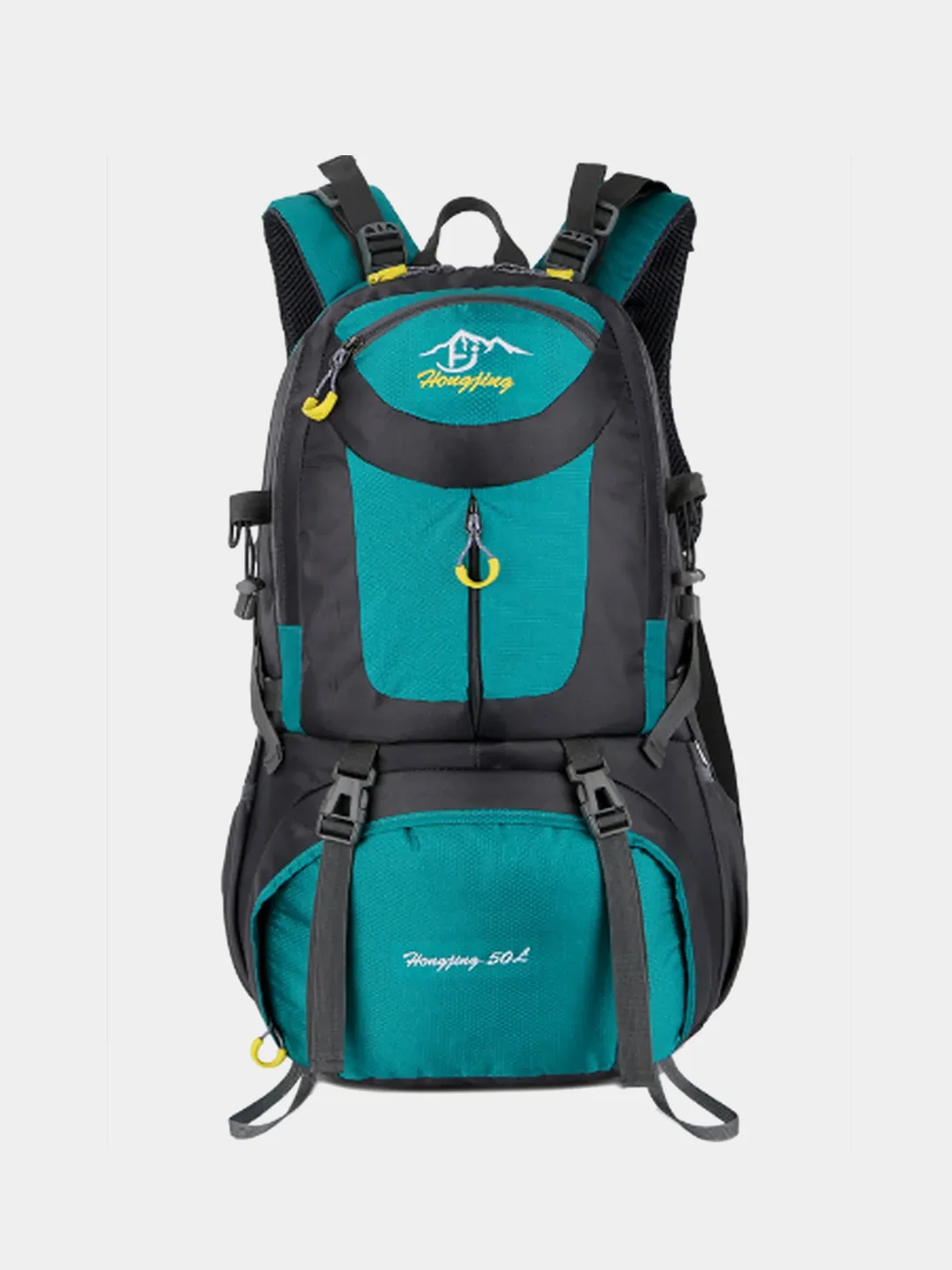 Бирюзовый рюкзак туристический, 50 л, 60 л