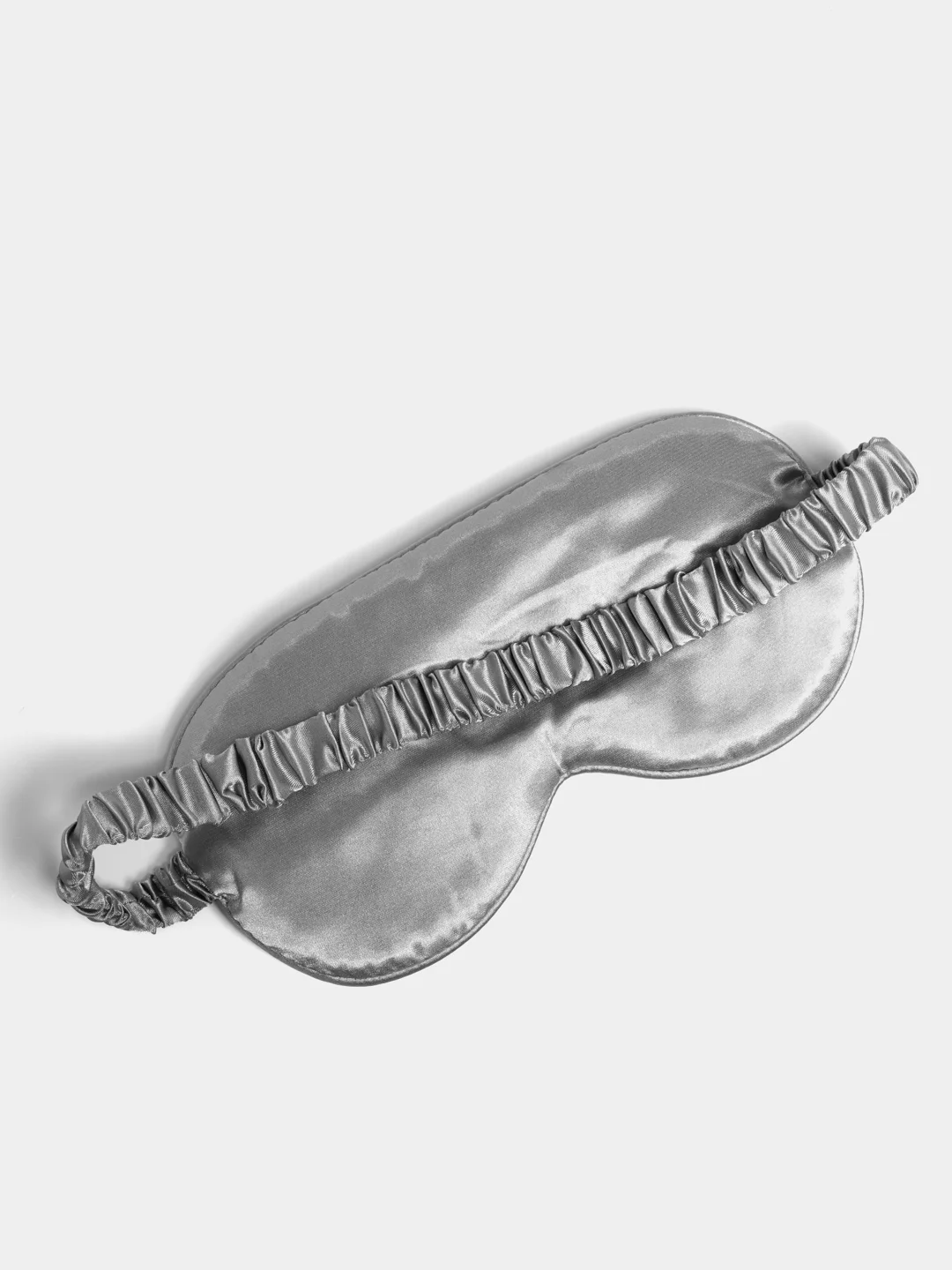 Серый маска для сна шелковая / повязка для сна / маска ночная / для медитации