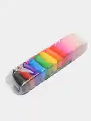 Воздушный пластилин, масса для лепки 12 цветов  слайм масса тесто для лепки