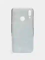Бирюзовый чехол на Honor 10 Lite/Huawei P Smart 2019 / Хонор 10 Лайт прозрачный, с рисунком