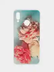 Конфетный чехол на Honor 10 Lite/Huawei P Smart 2019 / Хонор 10 Лайт прозрачный, с рисунком