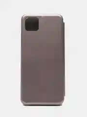Серебряный чехол-книжка Samsung Galaxy A22s / A22 5G, Самсунг Галакси А22с / А22 5G