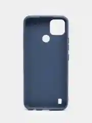Темно-синий чехол Realme C21Y, Realme C25Y Реалми С21У / С25У силиконовый цветной матовый, прозрачный