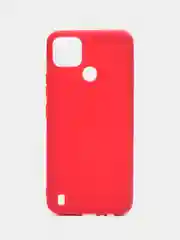 Багровый чехол Realme C21Y, Realme C25Y Реалми С21У / С25У силиконовый цветной матовый, прозрачный