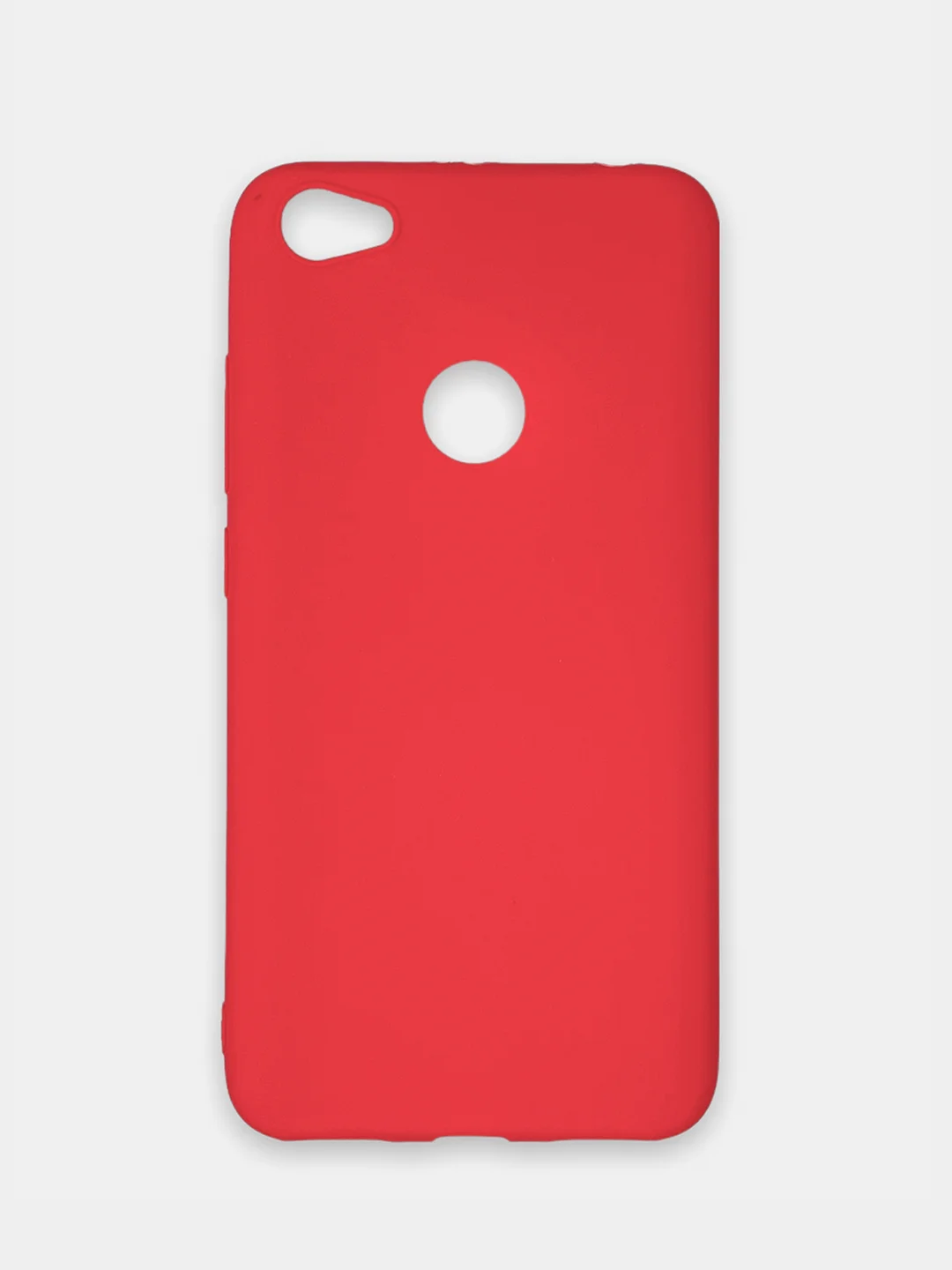 Красный чехол Xiaomi Redmi Note 5A / 5A Prime, Сяоми Редми Нот 5А, силиконовый, цветной, матовый