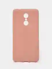 Бежевый чехол Xiaomi Redmi 5, Сяоми Редми 5 силиконовый, цветной, матовый