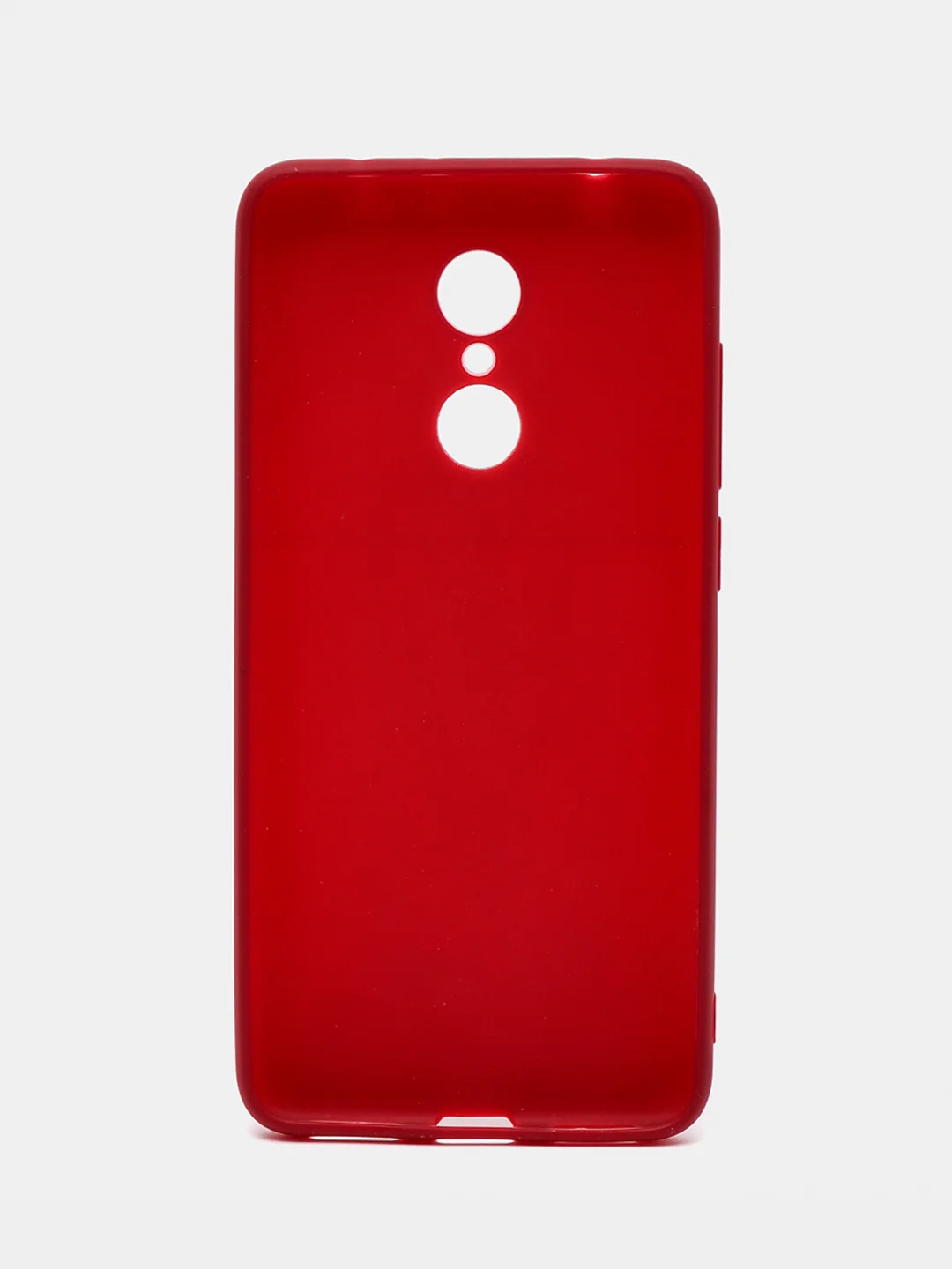 Бордовый чехол Xiaomi Redmi 5, Сяоми Редми 5 силиконовый, цветной, матовый