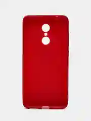 Бордовый чехол Xiaomi Redmi 5, Сяоми Редми 5 силиконовый, цветной, матовый