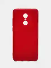 Бордовый чехол Xiaomi Redmi 5, Сяоми Редми 5 силиконовый, цветной, матовый