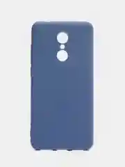 Темно-синий чехол Xiaomi Redmi 5, Сяоми Редми 5 силиконовый, цветной, матовый