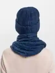 Индиго комплект шапка+снуд Аэлита