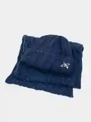 Индиго комплект шапка+снуд Аэлита
