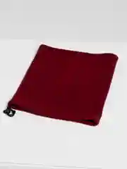 Бордовый флисовый снуд-бафф