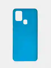 Голубой чехол Samsung Galaxy A21s, Самсунг Галакси А21с силиконовый
