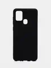 Черный чехол Samsung Galaxy A21s, Самсунг Галакси А21с силиконовый