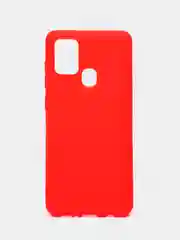 Красный чехол Samsung Galaxy A21s, Самсунг Галакси А21с силиконовый