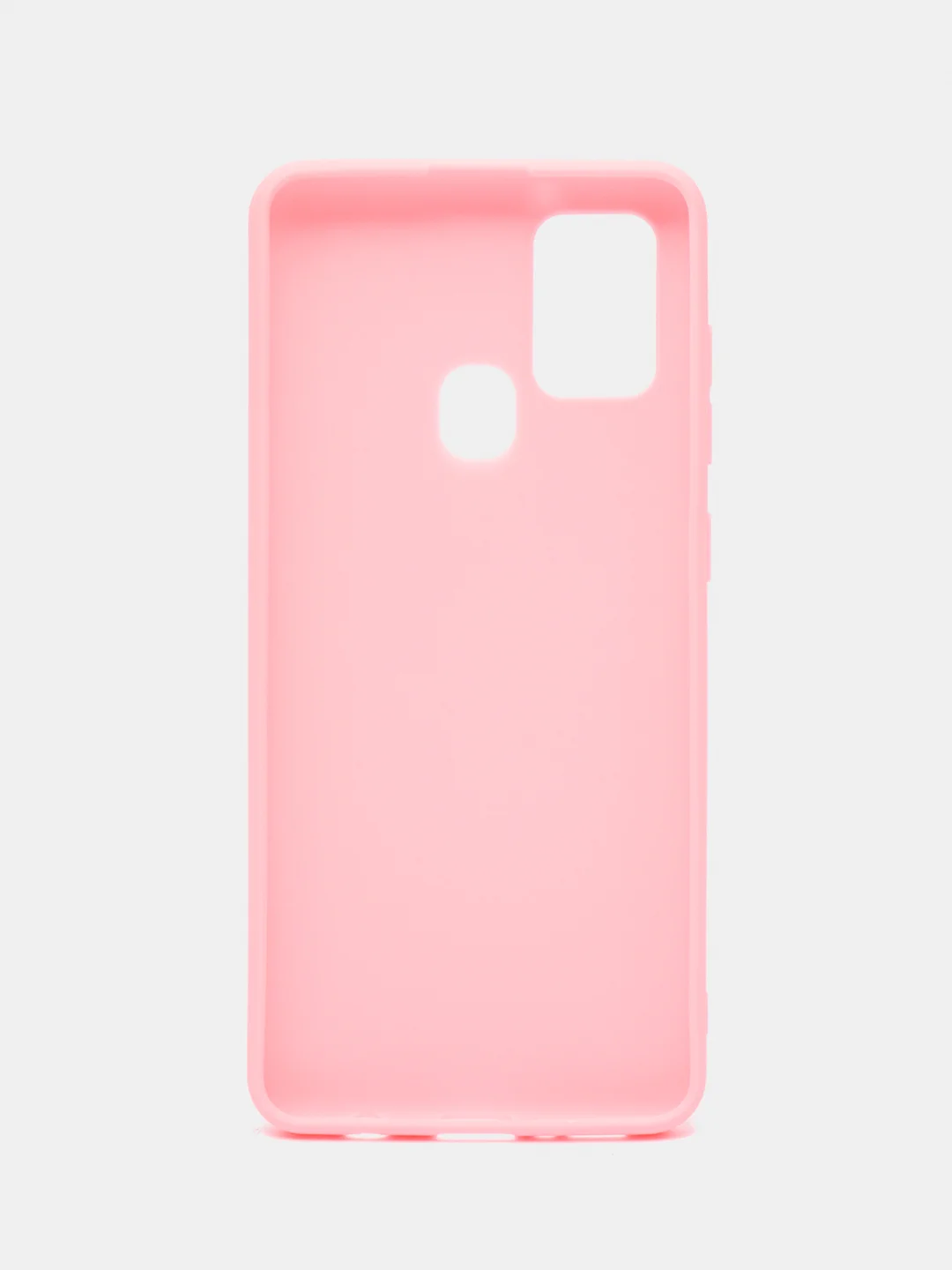 Розовый чехол Samsung Galaxy A21s, Самсунг Галакси А21с силиконовый