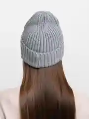 Серый шапка женская, без подклада