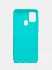 Бирюзовый чехол Samsung Galaxy A21s, Самсунг Галакси А21с силиконовый