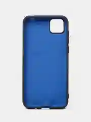 Темно-синий чехол на Honor 9S\/uawei Y5p, Хонор 9С/Хуавей У5п силиконовый с подкладом из микрофибры
