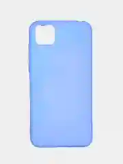 Небесно-голубой чехол на Honor 9S\/uawei Y5p, Хонор 9С/Хуавей У5п силиконовый с подкладом из микрофибры