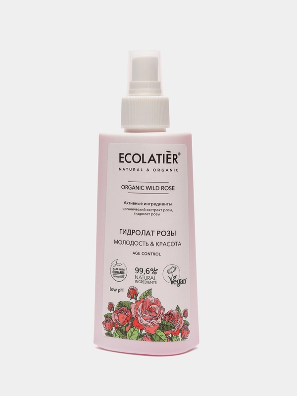 Ecolatier Гидролат для лица Organic Wild Rose 150 мл