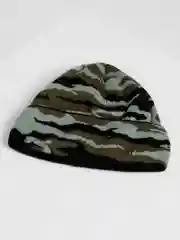 Зеленый шапка бини камуфляжная