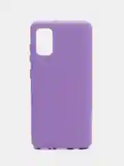 Фиолетовый чехол Silicone Cover для Samsung Galaxy A41, Самсунг Галакси А41 силиконовый
