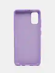 Фиолетовый чехол Silicone Cover для Samsung Galaxy A41, Самсунг Галакси А41 силиконовый